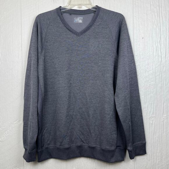 Under Armour Coldgear pullover Sweater/sweatshirt  men’s 2XL long sleeve V-neck - Picture 1 of 6